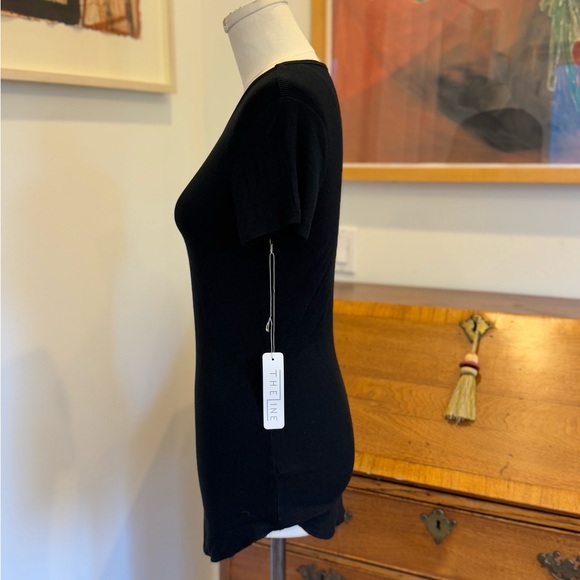 The Line By K Belia Rib Fit Tee - Picture 3 of 5